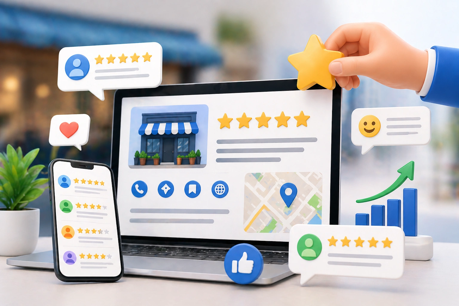 Gestion des avis clients Google : améliorez votre réputation en ligne et attirez plus de clients